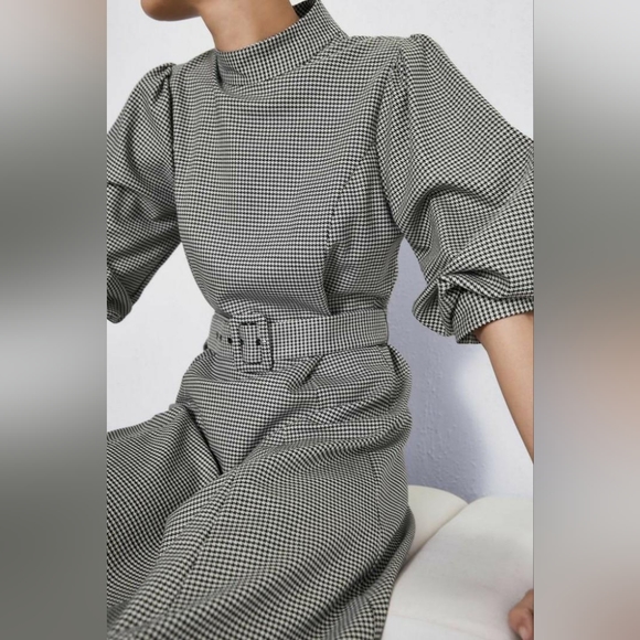 Houndstooth Zara Dress - Picture 5 of 10